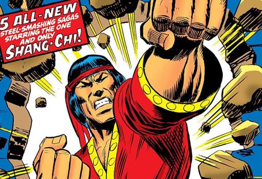Illustraciones del cómic «Shang Chi: maestro de kung fu»