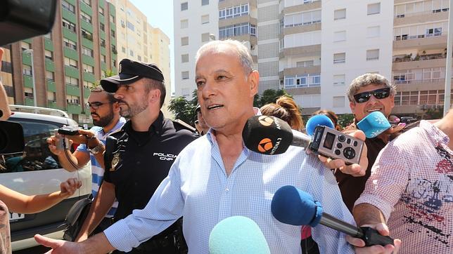 El exconsejero andaluz Ángel Ojeda a su salida del juzgado