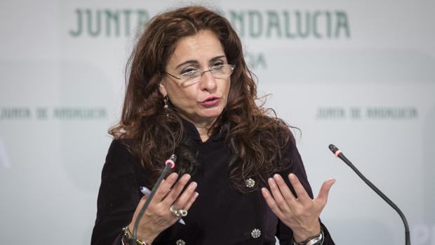 La consejera de Hacienda María Jesús Montero