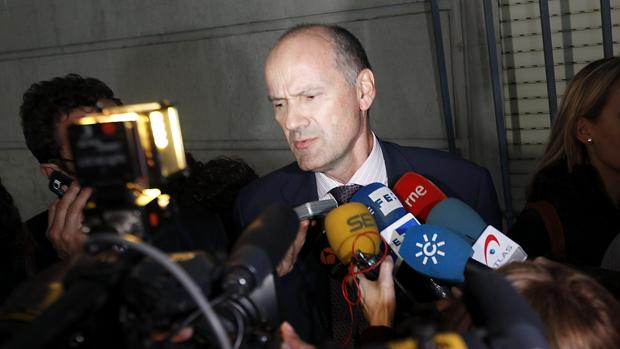 Alfonso Martínez del Hoyo, letrado que ha interrogado este lunes a la abogada María de la Palma