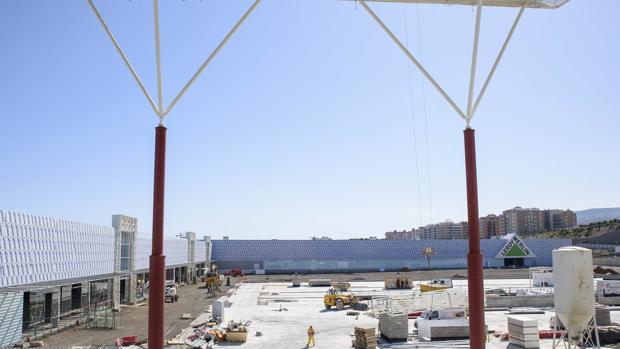 Las obras del Centro Comercial Torrecárdenas se encuentran ya en su última fase.