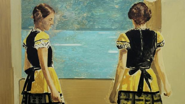 Una de las obras que pueden verse en la exposición de Gómez Losada en Málaga