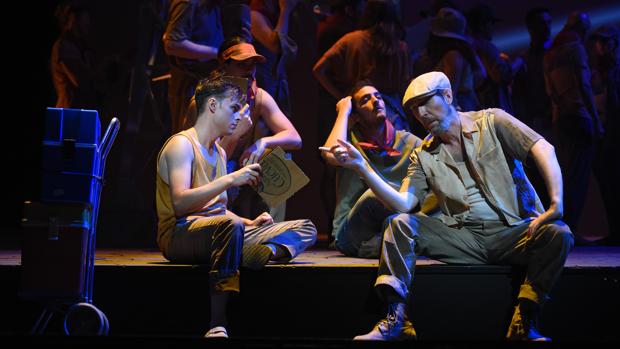 Imagen de la nueva ópera «Fuenteovejuna» que se estrena hoy en el Teatro Campoamor de Oviedo