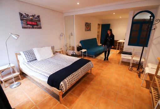 Interior de una vivienda turística de Córdoba capital