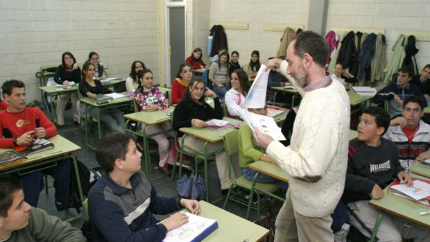 Clases de religión en un colegio de Córdoba