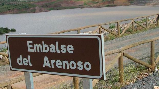 Embalse del Arenoso donde ha aparecido el cuerpo de la mujer