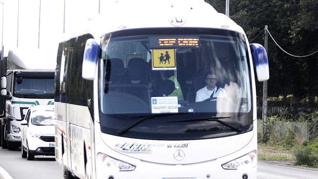 Imagen de un autobús escolar