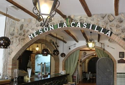 Interior del Mesón La Casilla