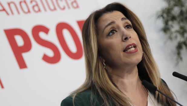 La líder del PSOE de Andalucía en una imagen de archivo