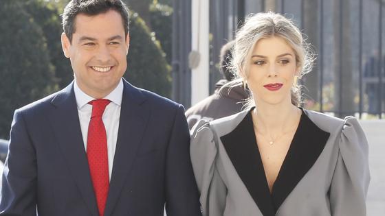 Moreno y su esposa