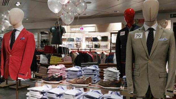 Una de las tiendas de moda de Álvaro Moreno