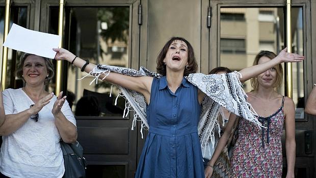 Juana Rivas, la madre de Granada condenada por sustracción de menores.