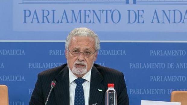 Jesús Maeztu, en el Parlamento andaluz