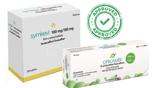 Symkevi y Orkambi, medicamentos fabricados por Vertex Pharmaceuticals