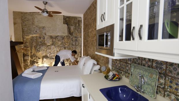 Interior de un apartamento turístico en la calle San Fernando de Córdoba