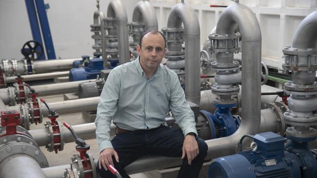 Emilio Camacho, en la Escuela de Agrónomos de la Universidad de Córdoba