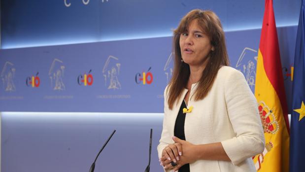 La diputada Laura Borras, de Junts per Cat