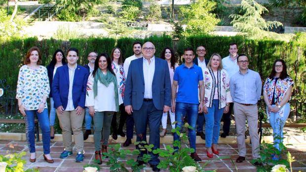 Candidatura del PP de La Rambla, con Jorge Jiménez al frente