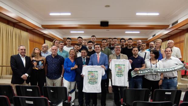 Imagen de la recepción en el Ayuntamiento