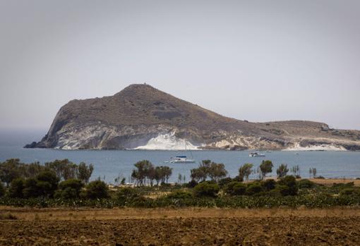 Vista de la playa de los «Genoveses» en el Parque Natural Cabo de Gata