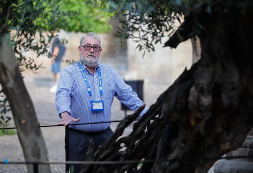 Recio en el patio de Los Naranjos