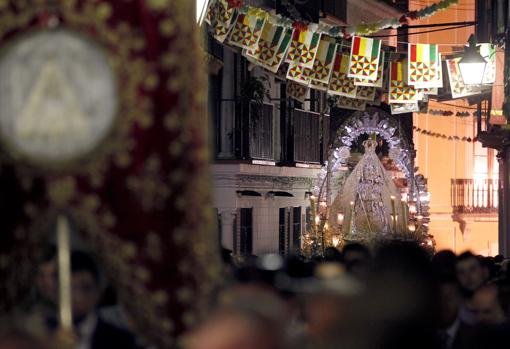 La Virgen de la Sierra, en la magna mariana Regina Mater, en 2015