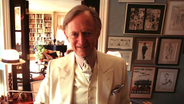 Tom Wolfe, en Nueva York en los años noventa