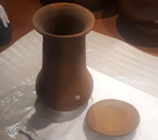 Una de las piezas recuperadas
