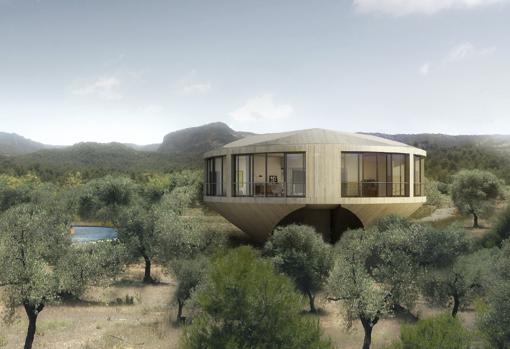 Solo Johnston Marklee. Este estudio de Los Ángeles piensa en su edificio como un objeto que cayó en la tierra