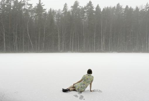 Elina Brotherus. «Fill with Own Imagination (Snow)», 2016