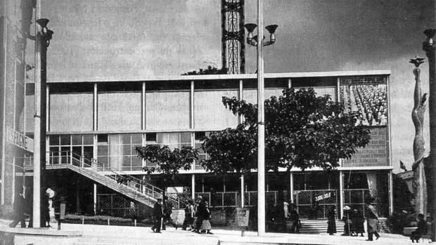 Detalle del Pabellón de la República para la Expo Universal de París de 1937