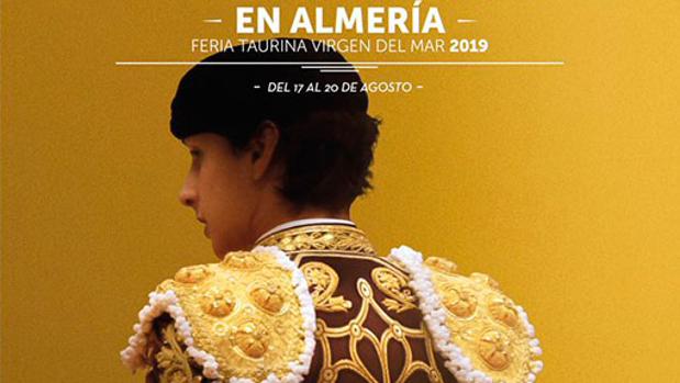 Cartel anunciador de la próxima Feria de Almería