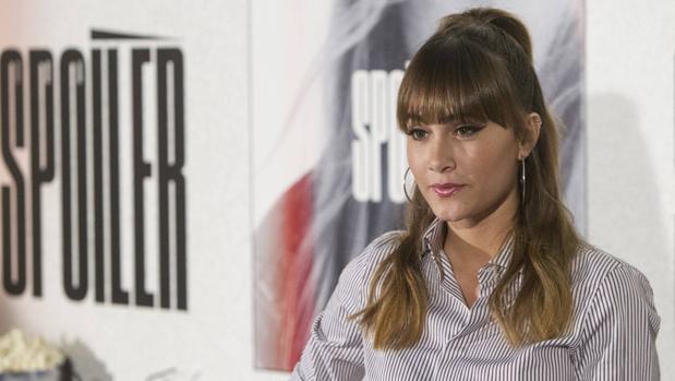 Aitana, el mes pasado durante la promoción de su nuevo disco