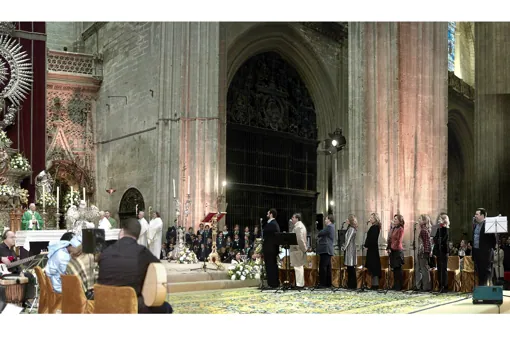 Siempre Así cuando estreno 'La misa de la alegría' en la Catedral en 2008