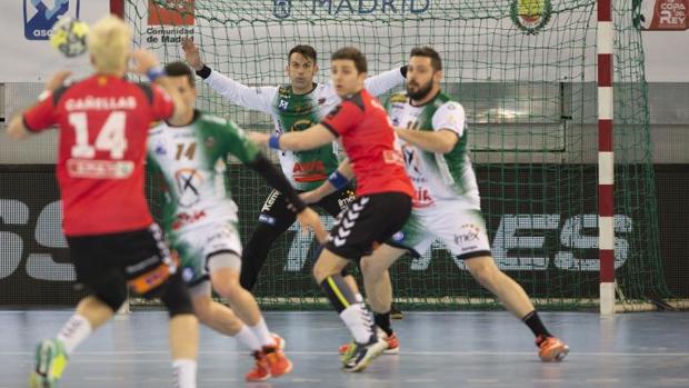 Partido de cuartos de final de la liga ASOBAL 2018 entre el BM Granollers y el Ángel Ximénez