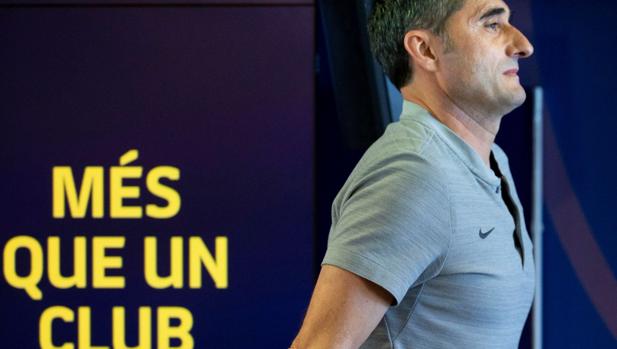 Valverde tras comparecer ante los medios de comunicación