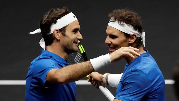 Federer y nadal, en la Laver Cup 2017