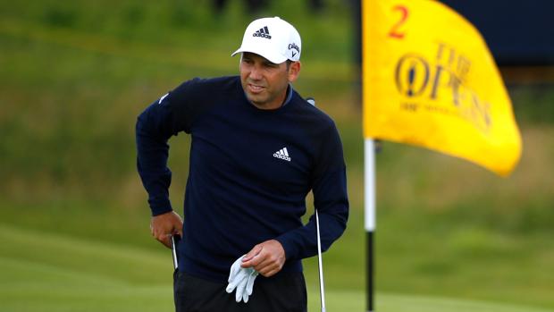 Sergio García tiró de experiencia para vencer a los elementos en Royal Portrush