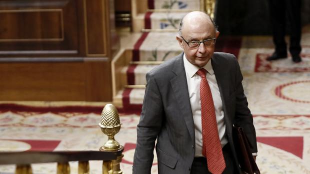 El ministro de Hacienda, Cristóbal Montoro