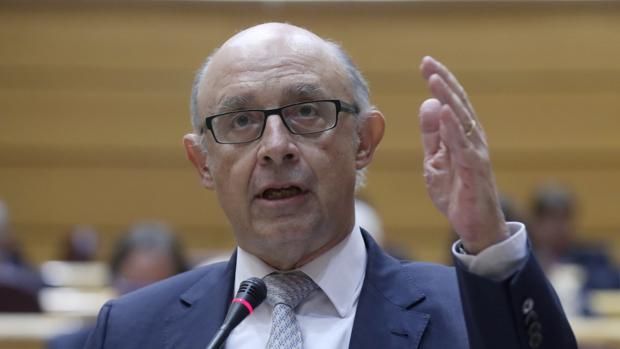 El ministro de Hacienda, Cristóbal Montoro