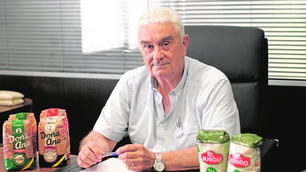 Salvador Cuña, presidente de la cooperativa Arrozúa