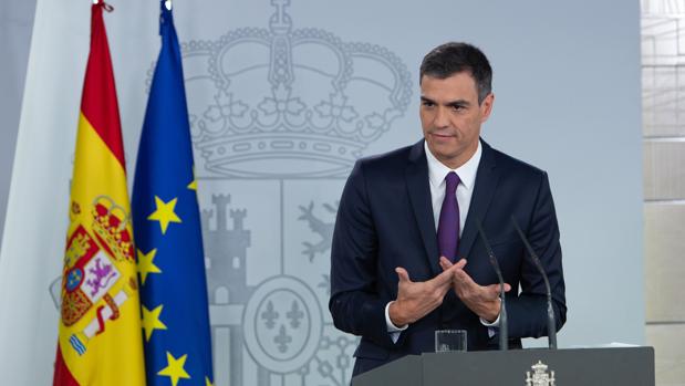 El presidente del Gobierno, Pedro Sánchez