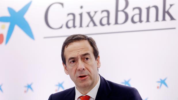 El consejero delegado de Caixabank, Gonzalo Gortázar