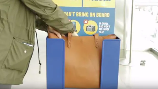 de equipaje de mano de Ryanair 
