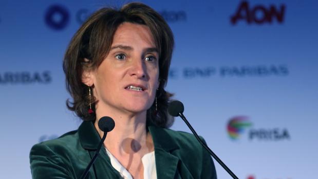Teresa Ribera, ministra de Transición Ecológica, en el Spain Investors Day