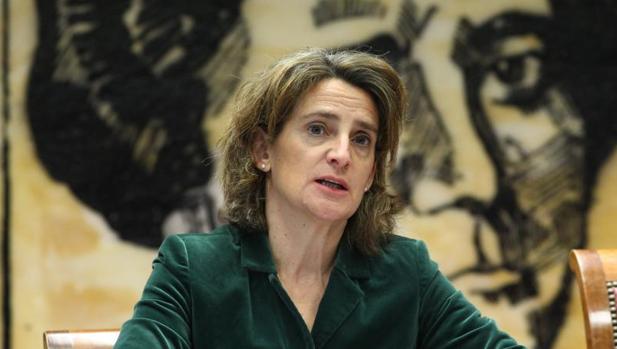 La ministra para la Transición Ecológica, Teresa Ribera