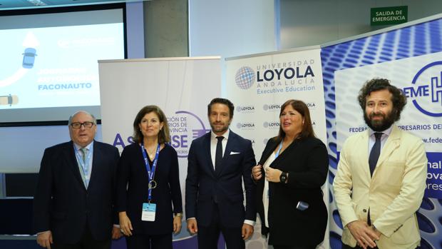 Francisco Moreno, Marta Blázquez, Gerardo Pérez, Carmen Moreno y Carlos Jacinto Marín