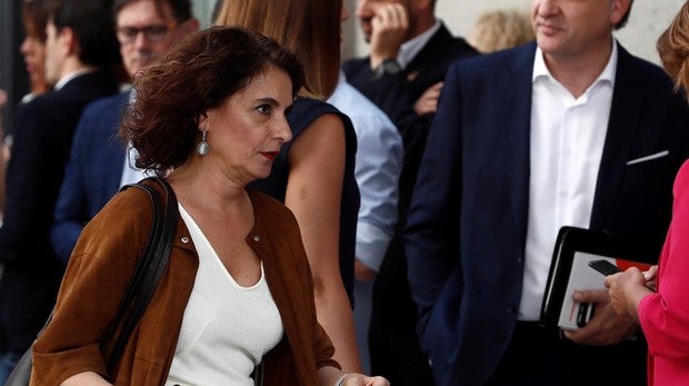 La ministra de Hacienda en funciones, María Jesús Montero