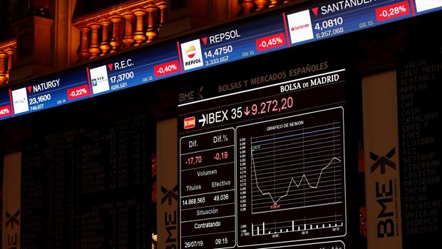 El Ibex 35 ha caído un 1,56% durante la jornada de este viernes