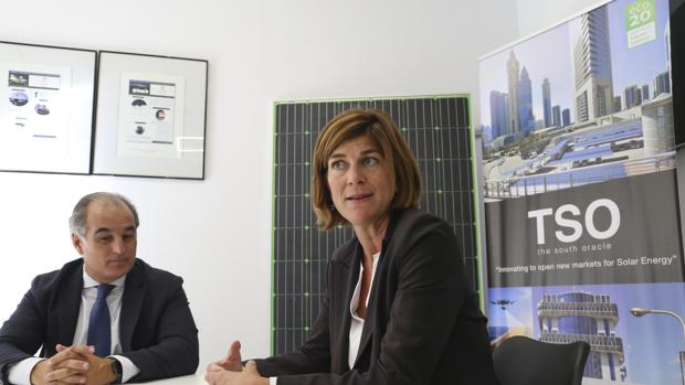 Cristina de Vicente y Antonio Calo, socios de la ingeniería sevillana TSO